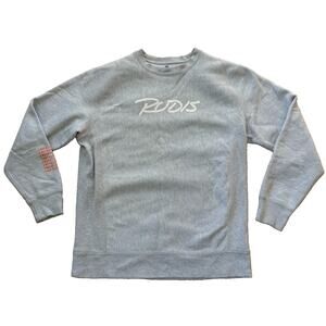 Rudis Crewneck Sweatshirt Gray Wrestling Pullover Size Small Heavy Cotton